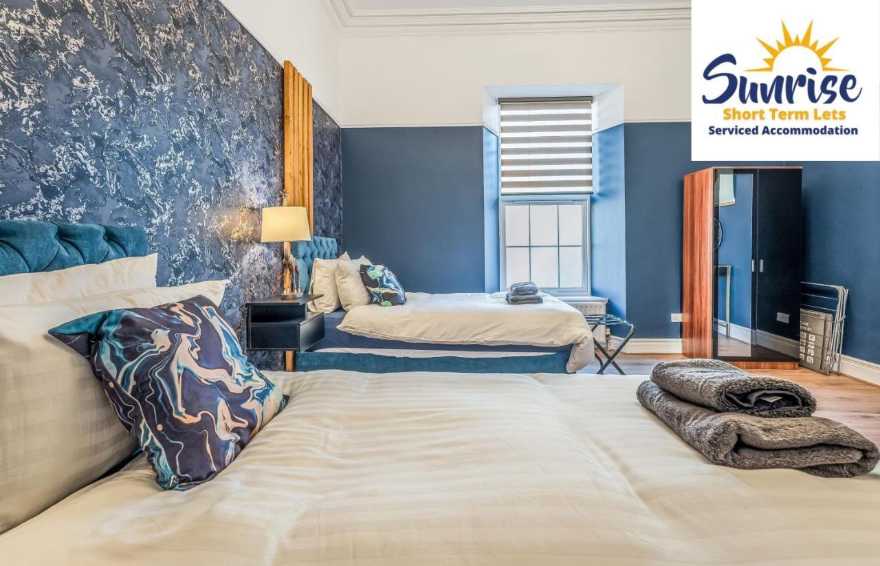 Presidential Apartment, Family Home, Luxury Bedrooms, 2 Rooms, 1 King Bed, 2 Single Beds, Free Wifi, Free Parking, Tourists, Business Travelers, Relocation, Beautiful River Views, - Long Stays, Invoice And Reduced Price Are Only Via Sunrise Short Let Dundee Exterior foto