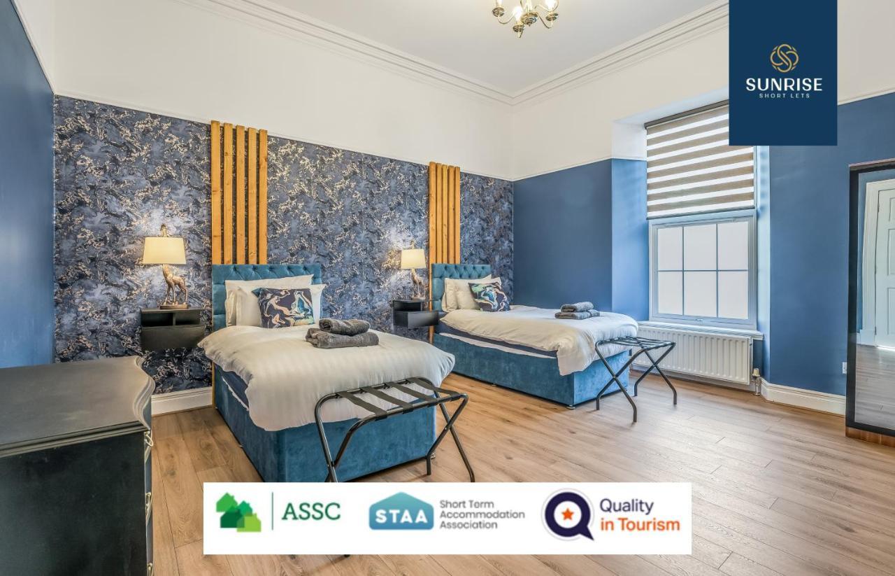 Presidential Apartment, Family Home, Luxury Bedrooms, 2 Rooms, 1 King Bed, 2 Single Beds, Free Wifi, Free Parking, Tourists, Business Travelers, Relocation, Beautiful River Views, - Long Stays, Invoice And Reduced Price Are Only Via Sunrise Short Let Dundee Exterior foto