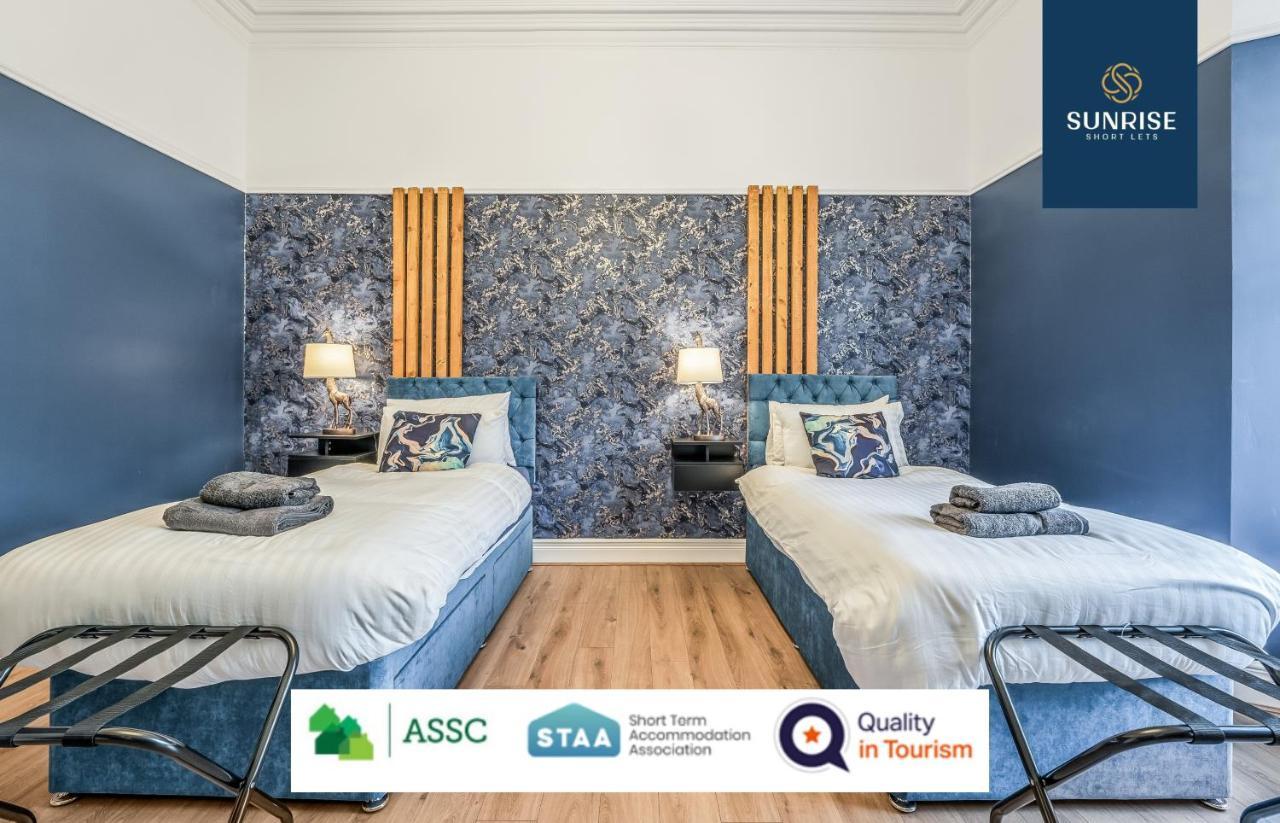 Presidential Apartment, Family Home, Luxury Bedrooms, 2 Rooms, 1 King Bed, 2 Single Beds, Free Wifi, Free Parking, Tourists, Business Travelers, Relocation, Beautiful River Views, - Long Stays, Invoice And Reduced Price Are Only Via Sunrise Short Let Dundee Exterior foto